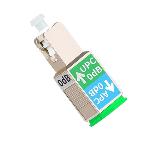 JCQXJJLWN SC-SC Glasfaserkonverter, APC auf UPC Koppler, SC Stecker auf Buchse, UPC-APC(UPC to APC-1) von JCQXJJLWN