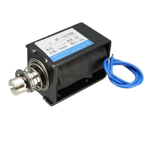 JF-1578B 5KG 15mm Hub Push-Pull Open Frame Solenoid-Elektromagnet Linearbewegung(12V) von JCQXJJLWN