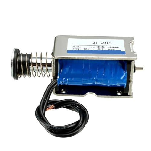 JF-Z05 45N 10mm Hub Push-Pull-Solenoid offener Rahmen lineare Bewegung(12V) von JCQXJJLWN