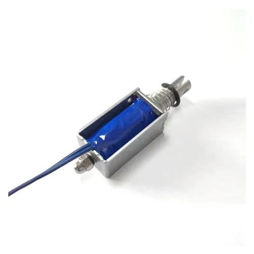Langhub DC 12 V/24 V Push-Pull-Elektromagnet 0730B Elektromagnetischer Solenoid(24V) von JCQXJJLWN