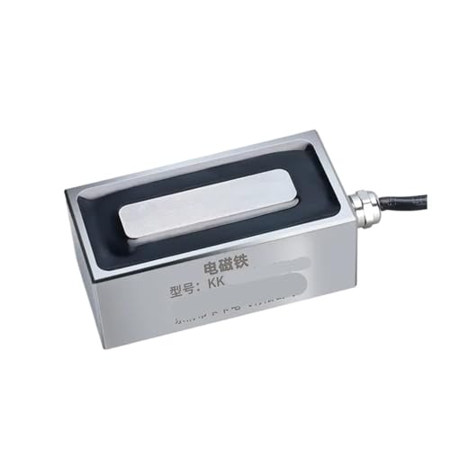 Rechteckiger Elektromagnet mit langem Saugstreifen, DC 12 V, Kupferspule(P80x40x30 70kg) von JCQXJJLWN