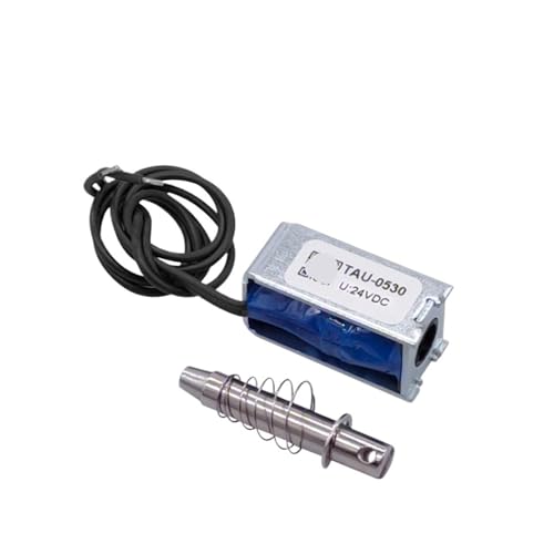 TAU-0530 Push-Pull-Öffner-Magnetschalter TAU-0530T TAU-0530B 10 mm Hub 700 g Haltekraft(TAU-0530 24V) von JCQXJJLWN
