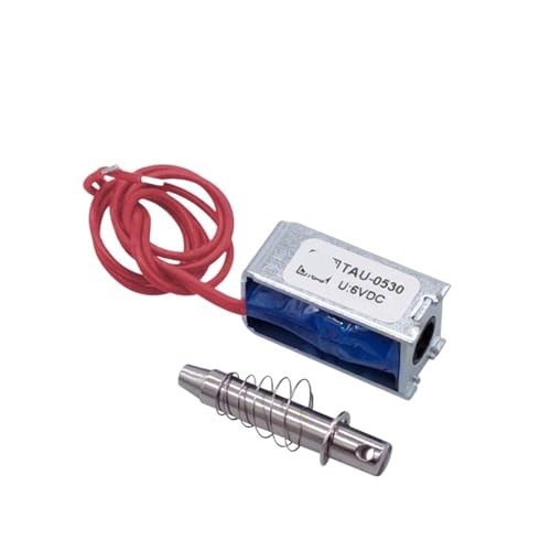 Zugrahmen-Elektromagnet TAU-0530 TAU-0530B Linearmagnet Hub 10mm Haltekraft 700g(TAU-0530 6V) von JCQXJJLWN