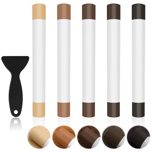 Laminat Reparaturset Weichwachs, Holzwachs Parkett Reparatur für Laminatboden Holz Arbeitsplatte Holzmöbel Holzböden Creme Braun Holzfarbe, Holzpaste Reparieren Kratzer Schäden Risse Löcher Flecken Laminat Reparaturset Weichwachs, Holzwachs Parkett Reparatur für Laminatboden Holz Arbeitsplatte Holzmöbel Holzböden Creme Braun Holzfarbe, Holzpaste Reparieren Kratzer Schäden Risse Löcher Flecken von JCSJK
