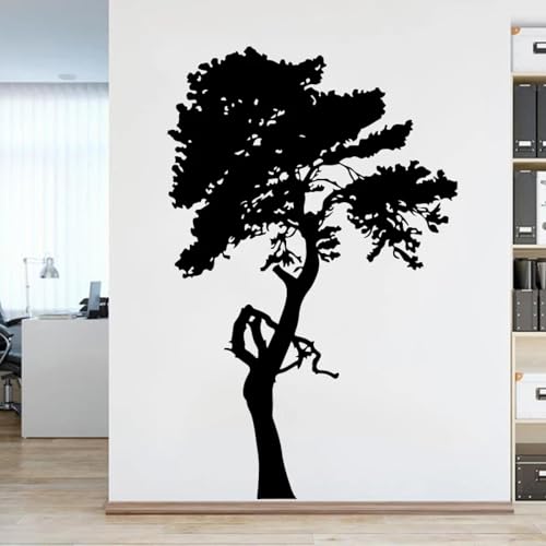 JCSMKFQ Baum Zweig Natur Wand Aufkleber Büro Kinderzimmer Dschungel Wald Wand Aufkleber Schlafzimmer Vinyl Dekor von JCSMKFQ