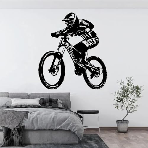 JCSMKFQ Mountainbike Extreme Off-Road Wandaufkleber Straße Sport Rennen Sport Jungen Zimmer Garage Aufkleber JCSMKFQ Mountainbike Extreme Off-Road Wandaufkleber Straße Sport Rennen Sport Jungen Zimmer Garage Aufkleber von JCSMKFQ