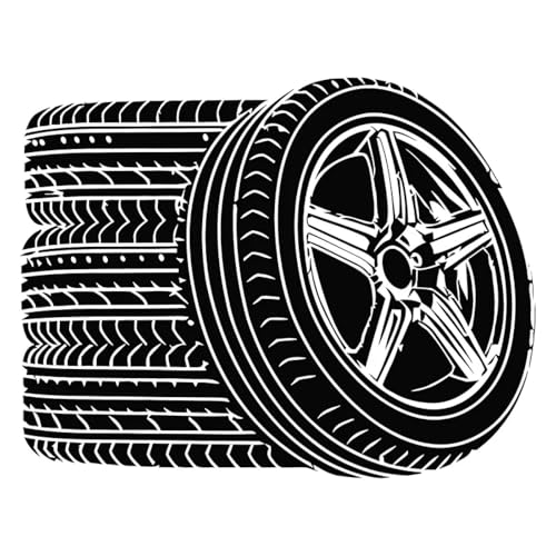 JCSMKFQ Reifen Wandaufkleber Rennrad Auto Motorrad Sport Reifen Shop Auto Reparatur Service Dekoration Garage Aufkleber JCSMKFQ Reifen Wandaufkleber Rennrad Auto Motorrad Sport Reifen Shop Auto Reparatur Service Dekoration Garage Aufkleber von JCSMKFQ
