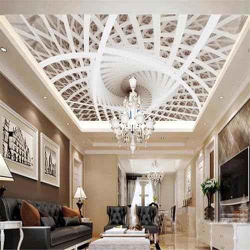 JCSMKFQ Selbstklebende PVC-Wandbild 3D Wohnzimmer Tapete dreidimensionale rotierende geometrische Innendeckendekoration Wandkunst Malerei Aufkleber JCSMKFQ Selbstklebende PVC-Wandbild 3D Wohnzimmer Tapete dreidimensionale rotierende geometrische Innendeckendekoration Wandkunst Malerei Aufkleber von JCSMKFQ