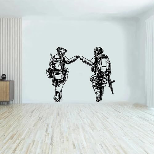 JCSMKFQ Soldaten Fauststoß Wandaufkleber Aufkleber Wohnzimmer Schlafzimmer Wohnkultur Kinderzimmer Kunst Tapete JCSMKFQ Soldaten Fauststoß Wandaufkleber Aufkleber Wohnzimmer Schlafzimmer Wohnkultur Kinderzimmer Kunst Tapete von JCSMKFQ