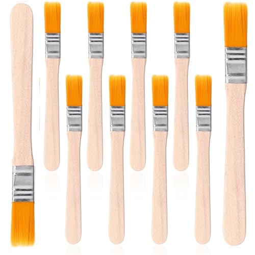 40 Stück Pinselset, Pinsel, Pinsel Set, Borstenpinsel, Pinsel Kinder, Pinsel Acrylfarbe, Flachpinsel, Pinsel Klein, Malpinsel, Borstenpinsel Set, Kleine Pinsel, Paint Brush, Acryl Pinsel von JCTRRJ