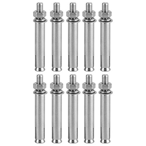 10 stücke M8x80 Expansion Schrauben 304 Edelstahl Expansion Schrauben Hand Werkzeug Zubehör von JCUIyon