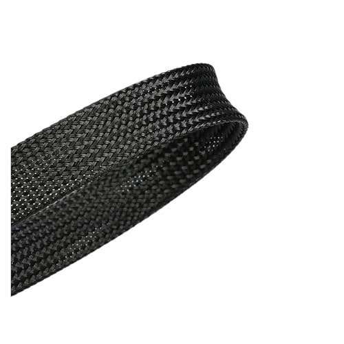 20 Meter isolierte PET-Ärmel mit hoher Dichte, Drahtumwicklung, enges Kabel mit Schutzhülle(Black,40mm) von JCUIyon