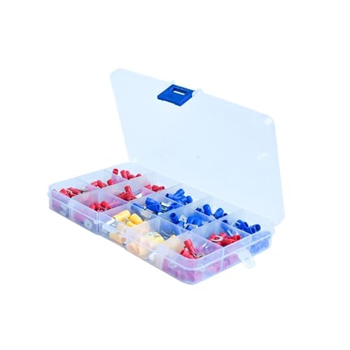 280 Teile/schachtel Kabelschuhe Draht Flache Weibliche Und Männliche Isolierte Elektrische Draht Kabel Anschlüsse Crimp Terminals 280 Teile/schachtel Kabelschuhe Draht Flache Weibliche Und Männliche Isolierte Elektrische Draht Kabel Anschlüsse Crimp Terminals von JCUIyon