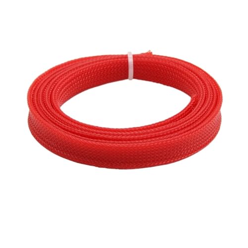 3 Meter hochdichter, dichter PET-Dehnschlauch, isolierter Schutzmantel for Drahtkabel(Red,25mm) von JCUIyon