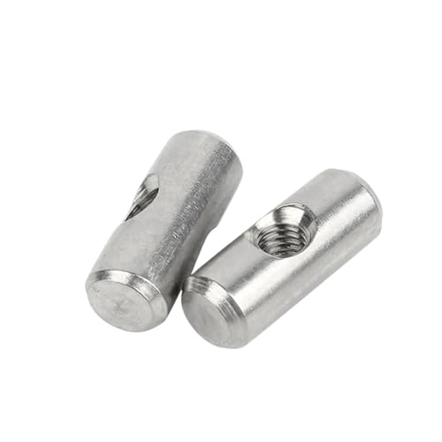 304 A2 Edelstahl Barrel Bolzen Zylindrischen Pin Dübel Kreuz Loch Hammer Eingebettete Mutter(M4x10x6mm) von JCUIyon