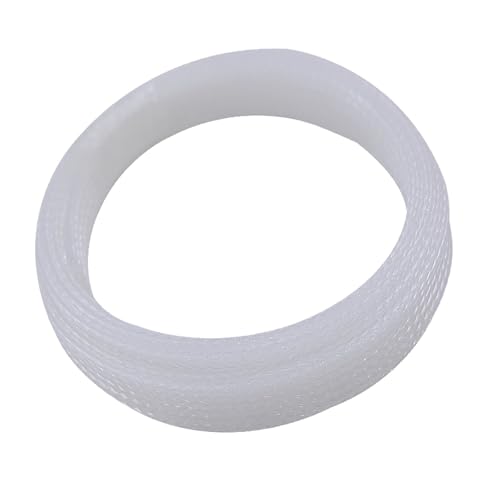5 Meter PET erweiterbare Kabelhülse eng hohe Dichte Härte isolierte Leitung Schutz Draht Wrap Mantel(Clear,8mm) von JCUIyon