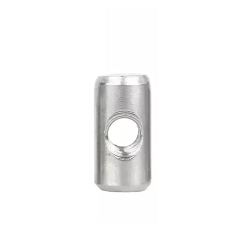 5 stücke 304 Edelstahl Barrel Schrauben Zylindrischen Pin Dübel Kreuz Loch Hammer Eingebettet Mutter(M4x30-6) von JCUIyon