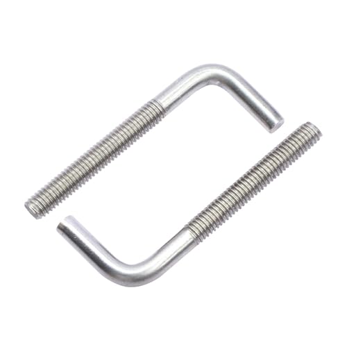 7/L-förmige rechtwinklige Ankerbolzenschraube 304 Edelstahl rechtwinklige Schraube(M12x150mm) von JCUIyon