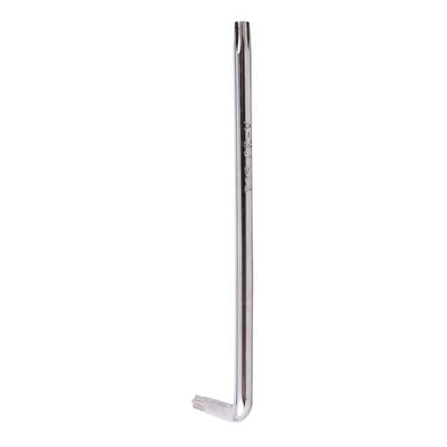 JCUIyon 1 Stück langarmiger manipulationssicherer Stiftschlüssel, silberfarben, T25, 100 mm JCUIyon 1 Stück langarmiger manipulationssicherer Stiftschlüssel, silberfarben, T25, 100 mm von JCUIyon