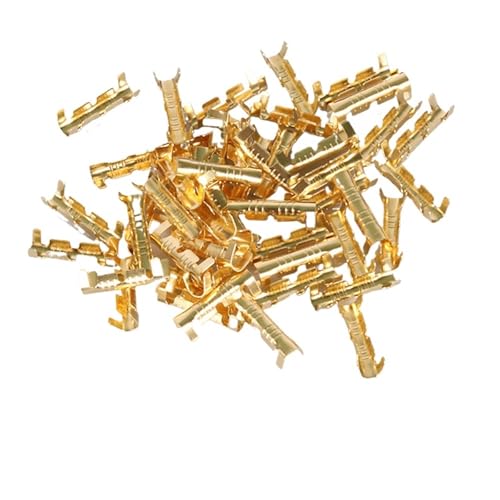 JCUIyon 100-teiliges Kupfer-Kabelverbinder-Set, U-förmige Crimp-Terminals for schnelles Verdrahtungskabelschloss, 0,5–1,5 mm² JCUIyon 100-teiliges Kupfer-Kabelverbinder-Set, U-förmige Crimp-Terminals for schnelles Verdrahtungskabelschloss, 0,5–1,5 mm² von JCUIyon