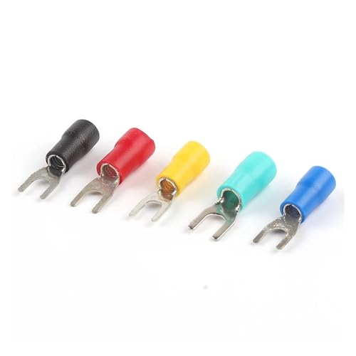JCUIyon 1000Pcs SV2-4 Y Typ Gabel Weibliche Splice Terminal Crimp Draht Kabel Stecker Elektrische Sertir(Mix) von JCUIyon