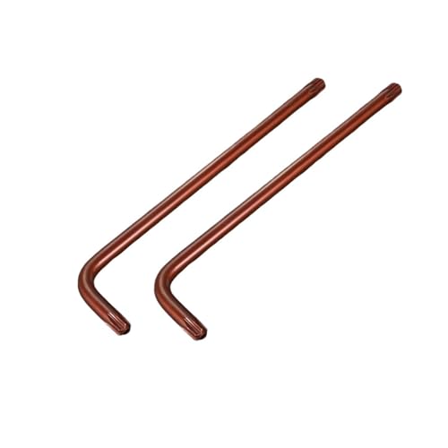 JCUIyon 2 STÜCKE L Typ Doppel-End-Schraubendreher Inbusschlüssel Set 2-Wege-Torx-Schraubendreher Spanner(T50) von JCUIyon