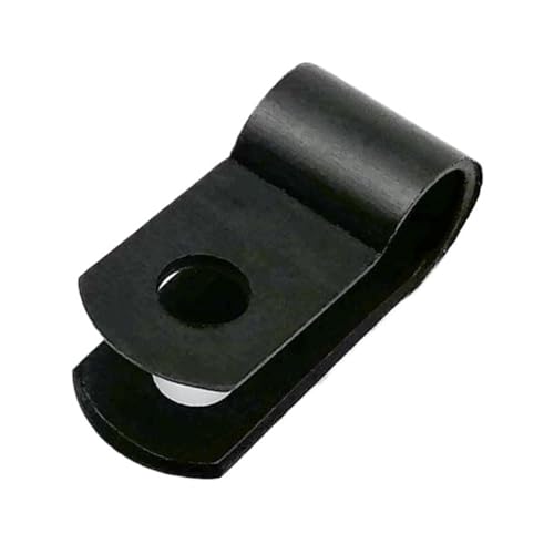 JCUIyon 25 stücke Schwarz Nylon Draht Elektrische Schlauch Schleife Fixer Halter Form Kabel Klemme Clip(10.4mm) von JCUIyon
