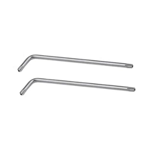 JCUIyon 2Pcs Doppel-End 2-Wege-Mini-Schraubendreher Spanner for Reparatur Maschine Reparatur Kopf Spanner Schlüssel Set Hand Werkzeuge(T30) von JCUIyon