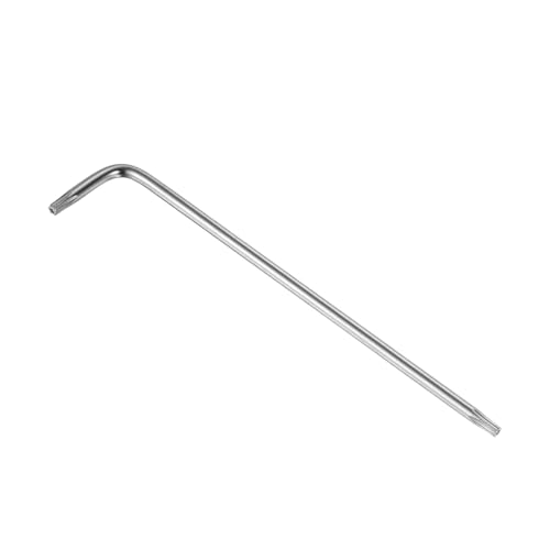 JCUIyon 4 Stück Inbusschlüssel T10 T15 T20 T25 T27 Kohlenstoffstahl Extra langer Arm Inbusschlüssel Reparatur Handwerkzeuge(T27) von JCUIyon