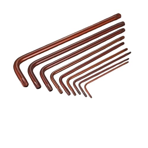 JCUIyon Doppelseitiger 2-Wege-Torx-Schraubendreher mit manipulationssicherem Bolzenloch-Schraubendreher(T40) von JCUIyon