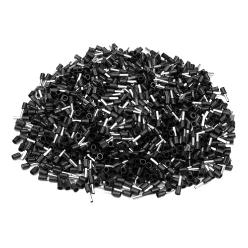 JCUIyon for Drahtverbinder Isolierte Aderendhülsen Terminal Elektrischer Crimp-Terminator(Black,E6012) von JCUIyon