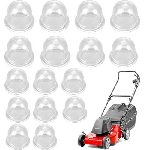 16 Stück Primer Pumpe für STIHL FS38 FS40 FS45 FS55 FS56 FS80 FS85 FS130, Primer Birne Vergaser Ersatzteile Pumpe Bulb Zubehör für Kettensäge Trimmer Freischneider(19mm 22mm) von JCUQGDOO