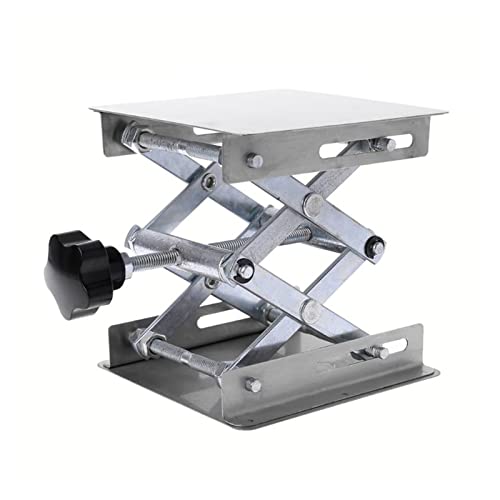 JCVHVOPOK Laborheft-Hub-Plattform-Stand-Rack-Schere-Jack-Bank-Lifter-Tabellenlabor 100x100mm Edelstahl for wissenschaftliches Experiment Hebewerkzeuge JCVHVOPOK Laborheft-Hub-Plattform-Stand-Rack-Schere-Jack-Bank-Lifter-Tabellenlabor 100x100mm Edelstahl for wissenschaftliches Experiment Hebewerkzeuge von JCVHVOPOK