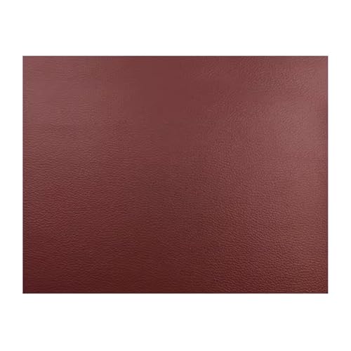 Kunstleder Selbstklebend Leder-Reparatur-Flicken, Selbstklebendes Kunstleder-Reparatur-Set, Vinyl-Reparaturband, Lederflicken Für Sofas, Möbel, Autositze, Bürostühle(Burgundy) von JCWGLY