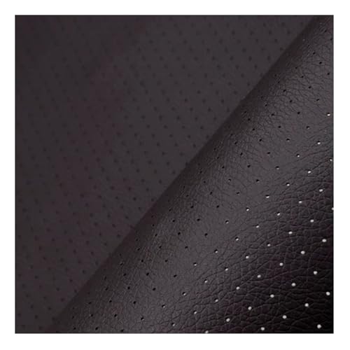 Kunstleder Selbstklebend Perforiertes Leder-Reparaturpflaster, Selbstklebendes Reparaturset Für Vinyl-Polsterlederstoffe, Stark Haftendes Leder-Reparaturband Für Sofas Und Autositze(50x45cm/19.68x17.7 von JCWGLY