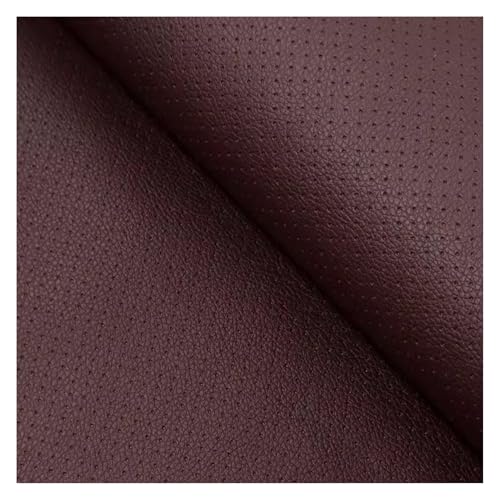 Kunstleder Selbstklebend Selbstklebender Reparaturflicken Für Perforiertes Leder, Reparaturset Für Leder Mit Litschi-Struktur Für Sofa, Autositz Und Bürostuhl(Brown,19.69x47.25in) von JCWGLY