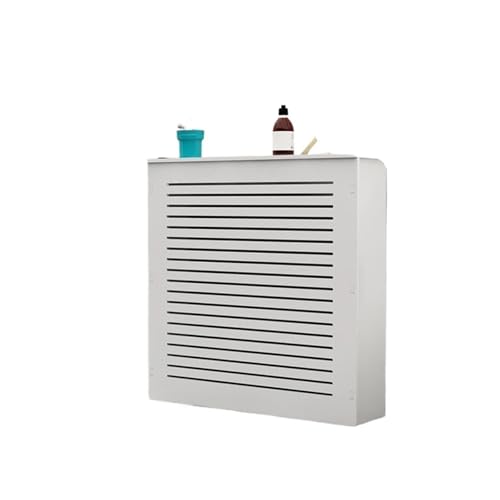 Heizkörperverkleidung Decorative Shield for Geothermal & Pipe Heaters, Includes Storage Shelf Brackets(Length 100 80 20) von JCXIOC