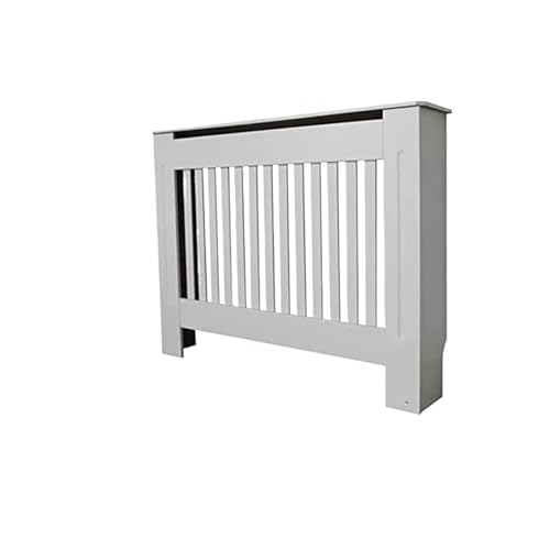 Heizkörperverkleidung Modern White MDF Cabinet with Slatted Grill, Integrated Shelf Heating Decorative Solution Heizkörperverkleidung Modern White MDF Cabinet with Slatted Grill, Integrated Shelf Heating Decorative Solution von JCXIOC