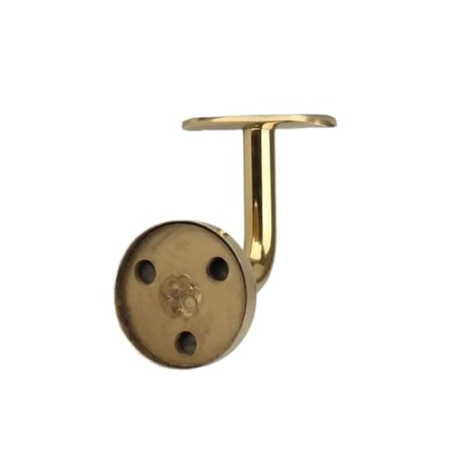 JCXIOC Geländerhalter 1 stücke Gold Handlauf Geländer Unterstützung Edelstahl Treppen Schiene Halterung Balustrade Wand Montiert Möbel Hardware Zubehör(A) von JCXIOC
