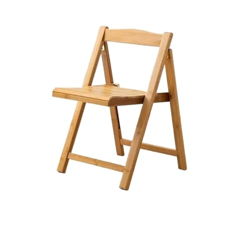 JCXIOC Klapphocker aus Holz Klappbarer Esszimmerstuhl aus Massivholz, Esszimmerstuhl, Kleiner Apartmentstuhl, Heimküchenstuhl(Color 1) von JCXIOC