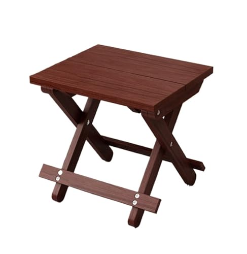 JCXIOC Klapphocker aus Holz Tragbarer klappbarer Holzhocker Outdoor-Skizzierstuhl Heimgebrauch Oe Wickelhocker Freizeitmöbel(Color 5) von JCXIOC
