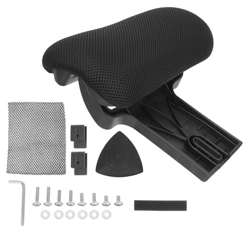 JCXIOC Kopfstütze für Bürostuhl Ergonomischer Büro-Computerstuhl, Kopfstütze, verstellbare Nackenstütze, Bequeme Arbeit, Heimgebrauch, filigranes, auslaufsicheres Design, weiche Füllung von JCXIOC
