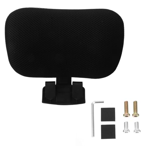 JCXIOC Kopfstütze für Bürostuhl Verstellbares Kopfstützenkissen for Bürostühle, Nackenstütze for Schreibtisch-Drehstühle, Kopfstützenbefestigung, ergonomisches Design for Büro und Zuhause von JCXIOC