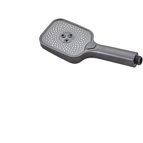 JCXIOC Regenduschkopf Handbrause mit DREI Löchern und Druckfunktion for Badezimmer,(A) von JCXIOC