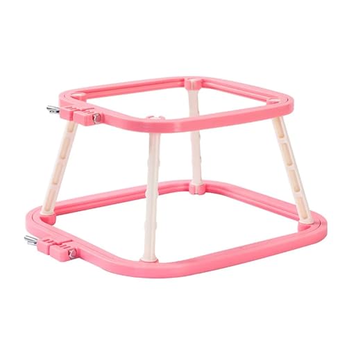JCXIOC Stickrahmen-Ständer für Kreuzstich Doppelschichtiger Rahmen DIY Stickrahmen Kreuzstich Rack Halter Kit Handgefertigte Handwerksrahmen for Stochern Nähwerkzeuge(Color 1) von JCXIOC