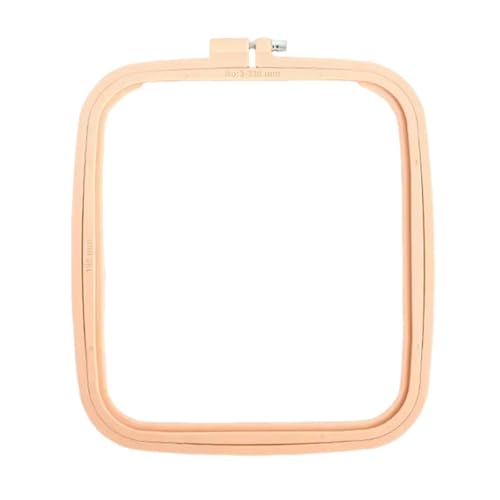 JCXIOC Stickrahmen-Ständer für Kreuzstich Quadratischer Stickrahmen, Kunststoff, Kreuzstichrahmen, bunter Punch Needle Hoop for Stickerei, Kreuzstich und Nähen(Color 3) von JCXIOC