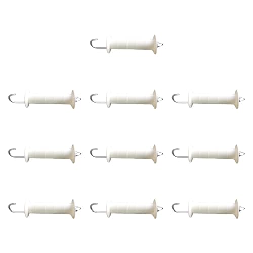 JCXIOC Weidezaun-Türgriff 10Pcs Elektrische Zaun Tor Griffe Robust Tragen Beständig Heavy Duty for Bauernhof JCXIOC Weidezaun-Türgriff 10Pcs Elektrische Zaun Tor Griffe Robust Tragen Beständig Heavy Duty for Bauernhof von JCXIOC