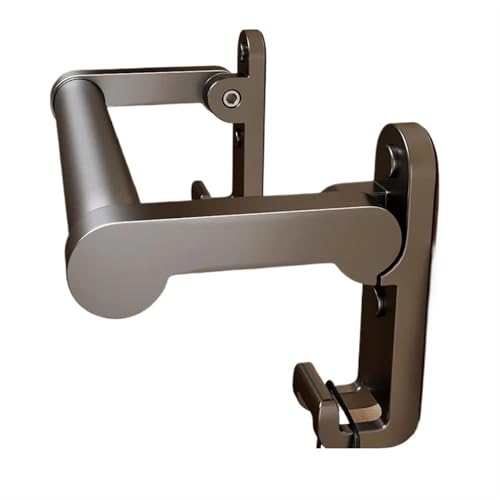 Klappbarer Toiletten-Handgriff Armlehne Klappbare Badezimmertoilette Ältere Sicherheitstoilette Handlauf Geländer Schwangere Frauentoilette Rutschfester Griff(Grey-30CM) von JCXIOC