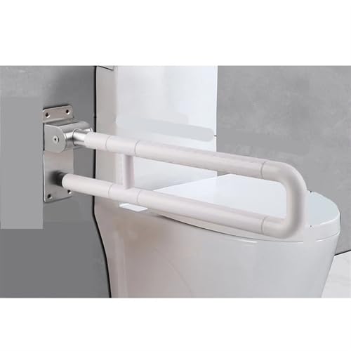 Klappbarer Toiletten-Handgriff Klappbarer Edelstahl-Toiletten-Sicherheitshandlauf, Wandmontage, leuchtender Badezimmer-Handlauf for ältere Menschen, Behinderte, Handlaufgriff(01) von JCXIOC