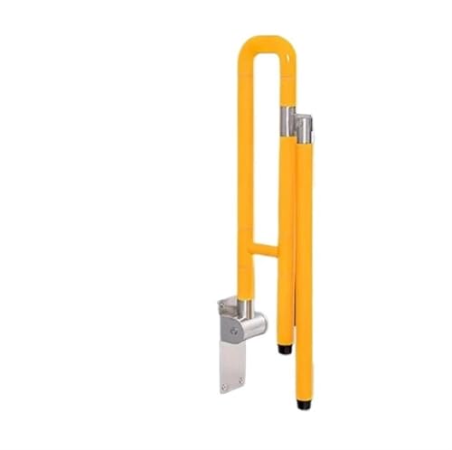 Klappbarer Toiletten-Handgriff Klappbarer Edelstahl-Toiletten-Sicherheitshandlauf, Wandmontage, leuchtender Badezimmer-Handlauf for ältere Menschen, Behinderte, Handlaufgriff(Yellow) von JCXIOC